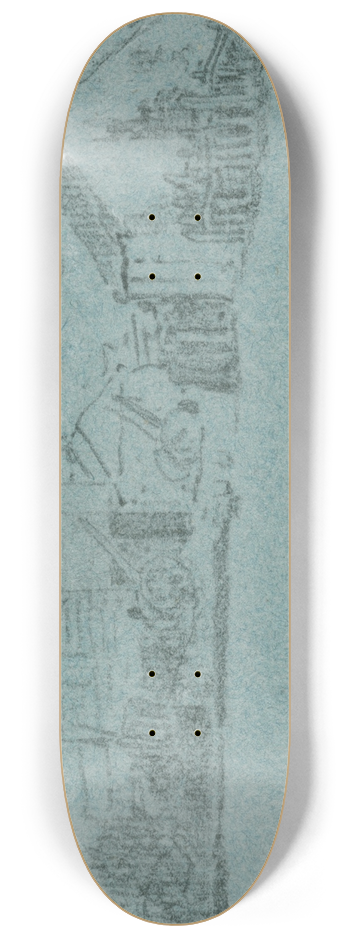 John Linnell - Near Edgware Road, London 8.25 inch art skate deck
