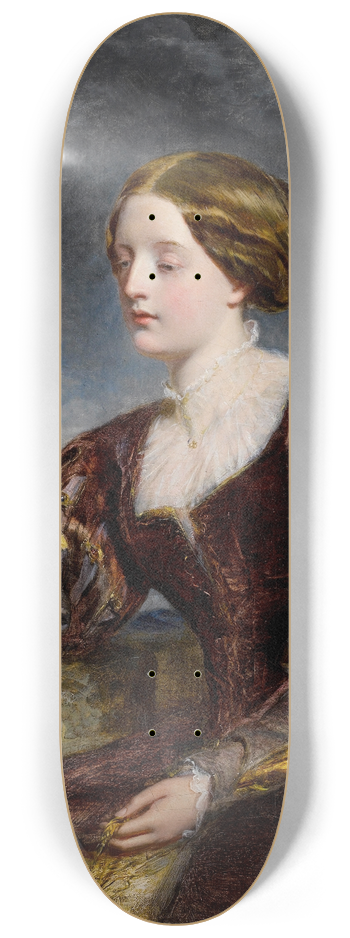 William Powell Frith - The Signal 8.25 inch art skate deck