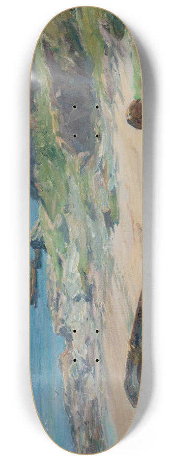 William Pratt - Portrigh Bay, Carradale 8.25 inch art skate deck