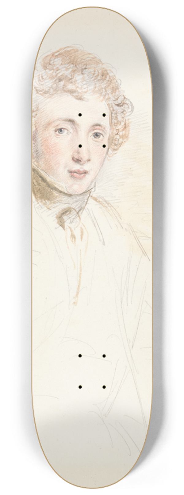 John Linnell - William Short 8.25 inch art skate deck