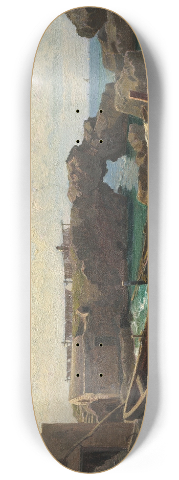 William Stanley Haseltine - Marina Piccola 8.25 inch art skate deck