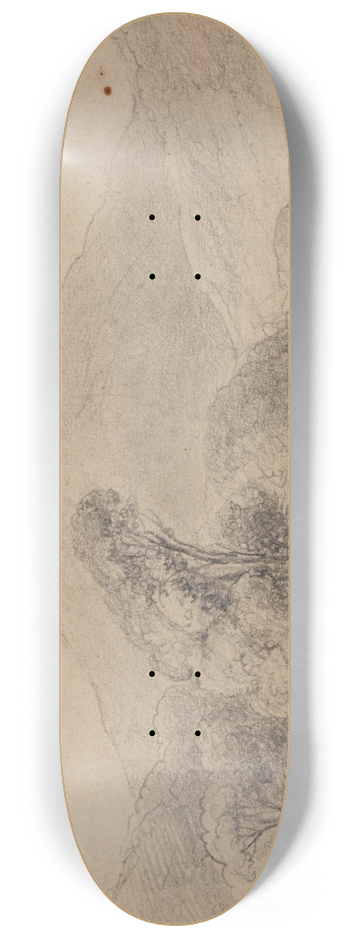 William Swainson - Waikanae Valley and river 8.25 inch art skate deck