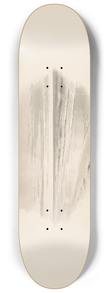William Trost Richards - Seascape 8.25 inch art skate deck