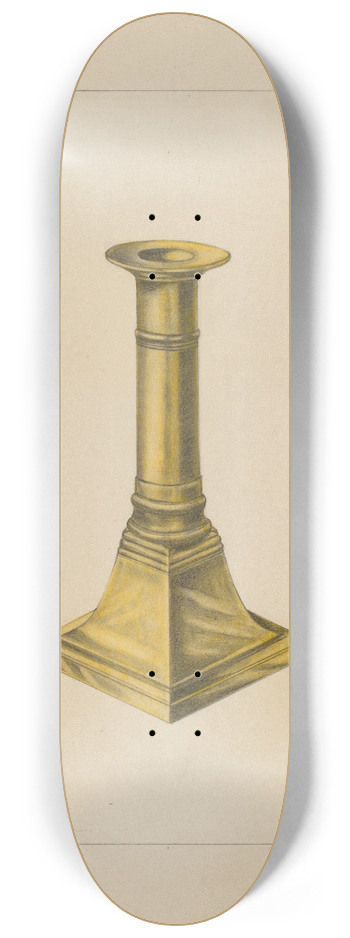 William Vergani - Candlestick 8.25 inch art skate deck