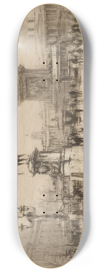 William Walcot - Trafalgar Square 8.25 inch art skate deck