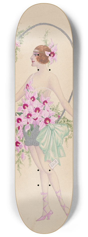 Will R. Barnes - 6-Orchids 8.25 inch art skate deck
