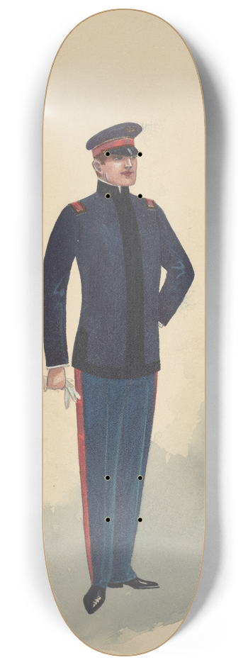 Will R. Barnes - 8 Army-Act III 8.25 inch art skate deck