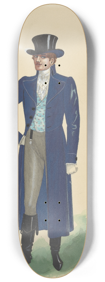 Will R. Barnes - 8-Barry ONeil-Act I 8.25 inch art skate deck