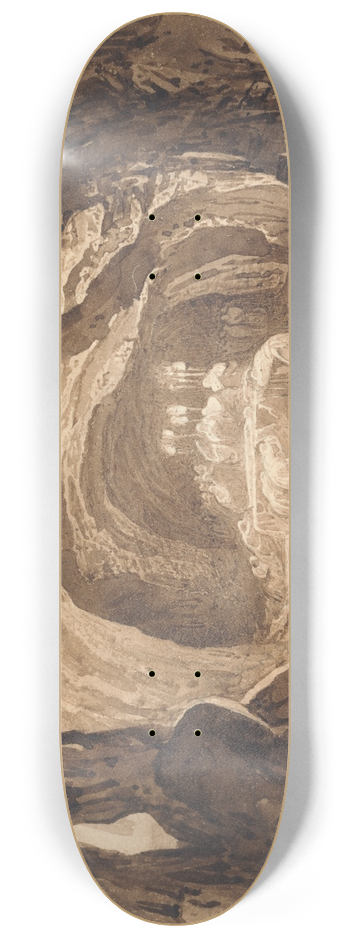 John Martin - Burial of Sarah 8.25 inch art skate deck