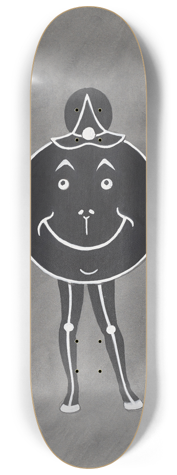 Will R. Barnes - Back of Good Days 8.25 inch art skate deck