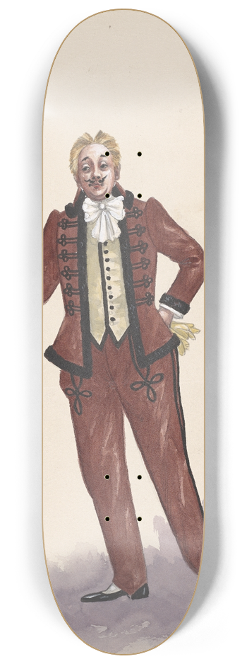 Will R. Barnes - Baron 8.25 inch art skate deck