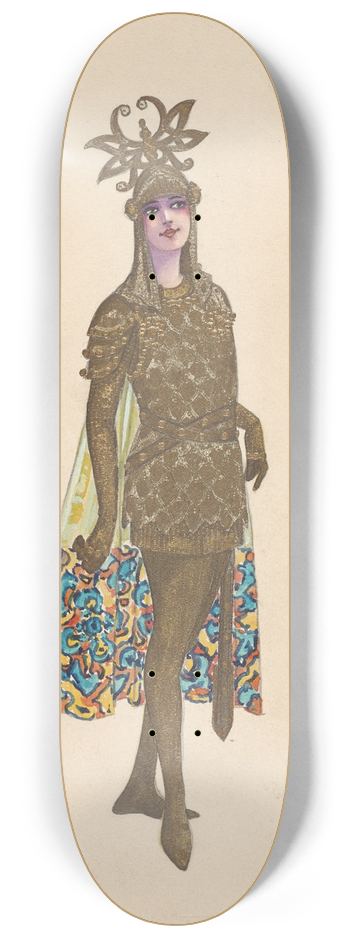 Will R. Barnes - B-Golden Guards 8.25 inch art skate deck