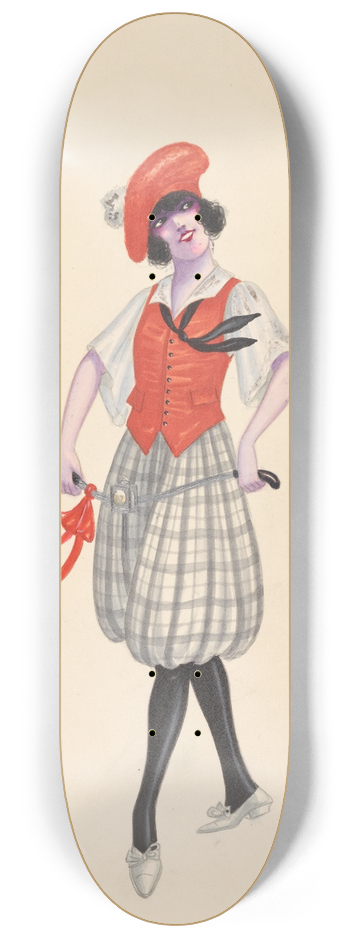 Will R. Barnes - Cycling 8.25 inch art skate deck