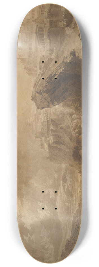John Martin - Joshua Commanding the Sun to Stand Still Upon Gibeon 8.25 inch art skate deck