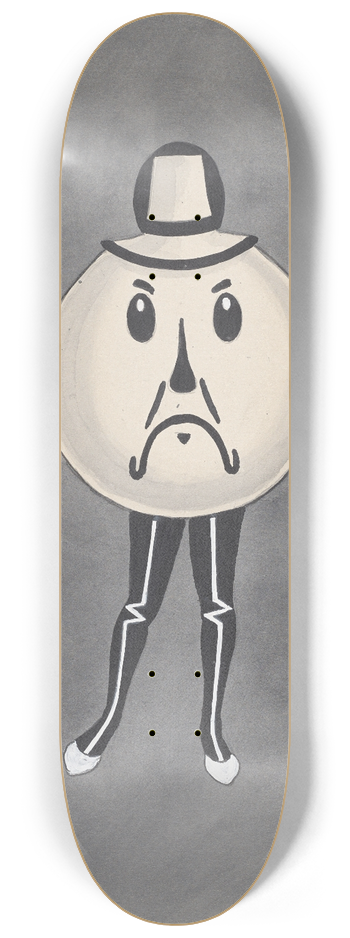 Will R. Barnes - Front of Bad Days 8.25 inch art skate deck
