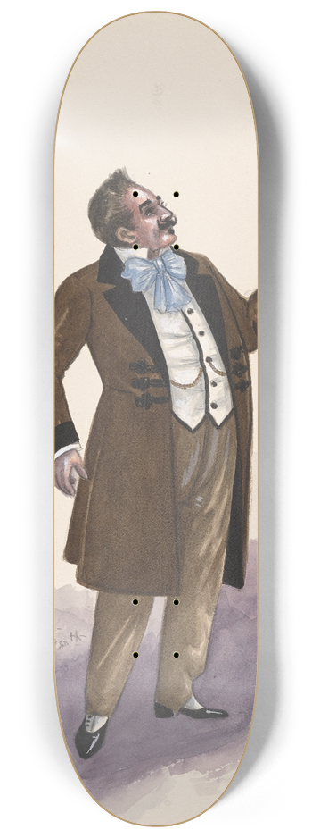 Will R. Barnes - Gabor 8.25 inch art skate deck