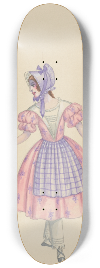 Will R. Barnes - Girl 8.25 inch art skate deck