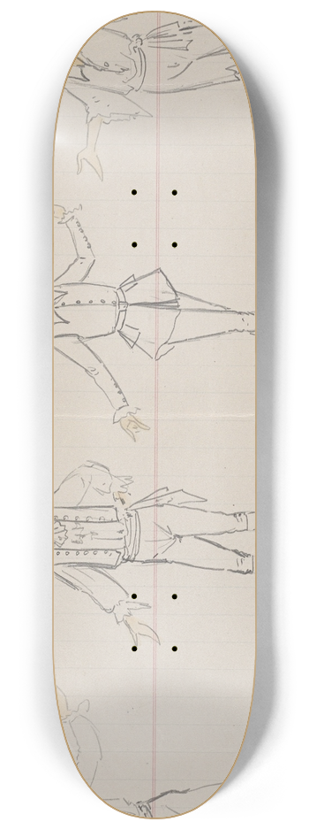 Will R. Barnes - Gloom Suggestions 8.25 inch art skate deck