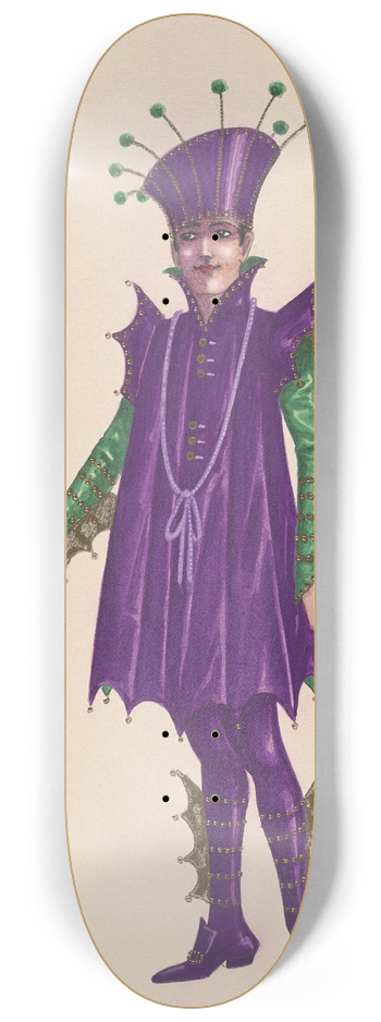 Will R. Barnes - Imagination-5 8.25 inch art skate deck