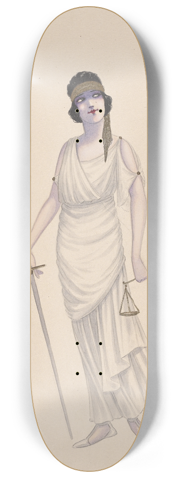 Will R. Barnes - Justice-9 8.25 inch art skate deck