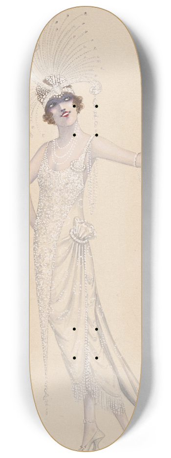 Will R. Barnes - Miss Storey 8.25 inch art skate deck