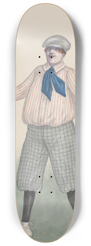 Will R. Barnes - School Kid-2 8.25 inch art skate deck