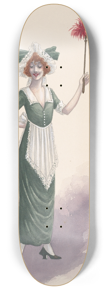 Will R. Barnes - Tillie; Act I, 28 8.25 inch art skate deck