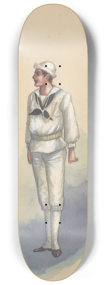 Will R. Barnes - U.S. Sailors 8.25 inch art skate deck