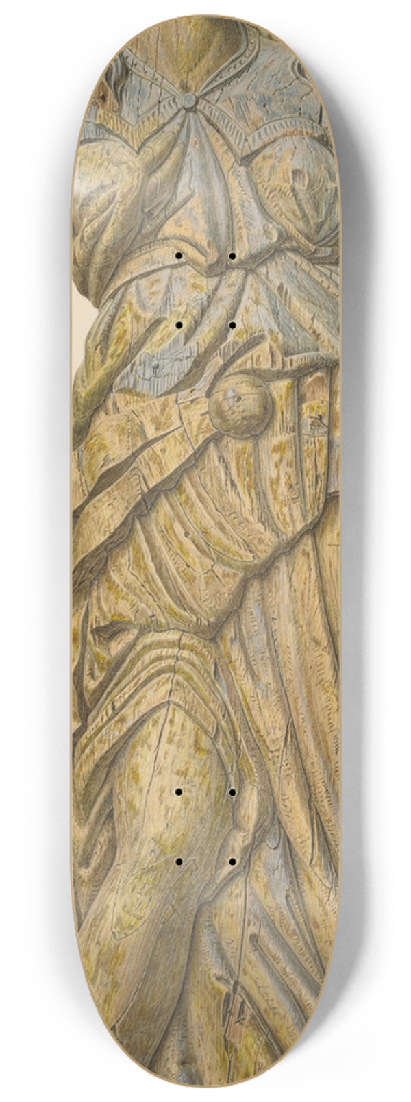 John Matulis - Circus Wagon Figure 8.25 inch art skate deck