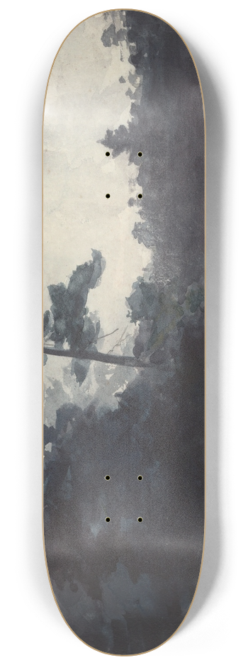 Winslow Homer - AdirondackLake 8.25 inch art skate deck