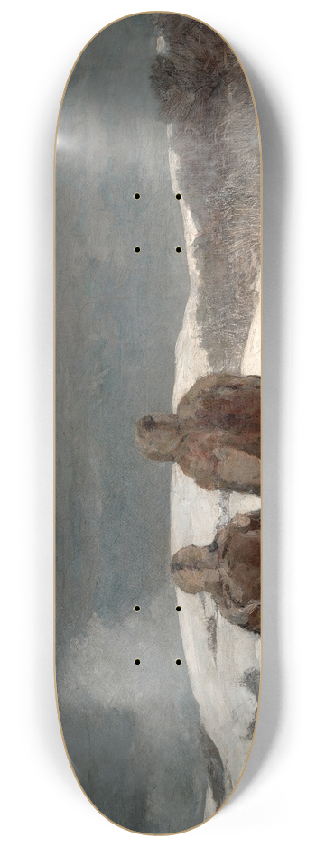 Winslow Homer - BelowZero 8.25 inch art skate deck