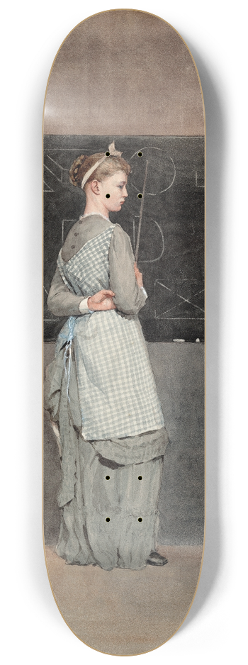 Winslow Homer - Blackboard 8.25 inch art skate deck