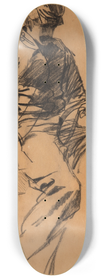 Winslow Homer - Cavalry Soldier 8.25 inch art skate deck