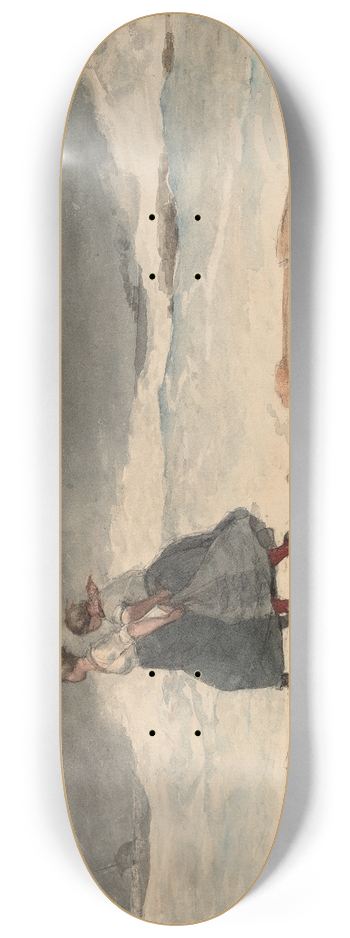 Winslow Homer - Danger 8.25 inch art skate deck