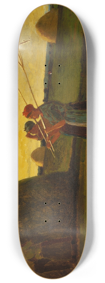 Winslow Homer - Haymakers 8.25 inch art skate deck