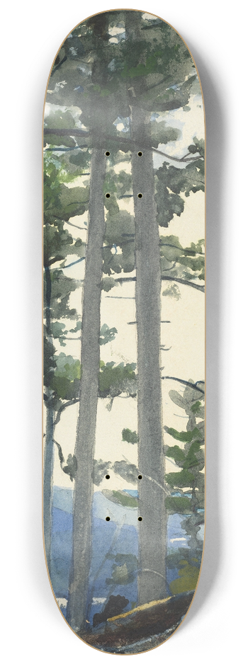 Winslow Homer - Old Settlers 8.25 inch art skate deck