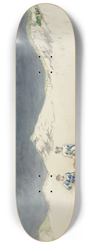 Winslow Homer - Sand And Sky 8.25 inch art skate deck