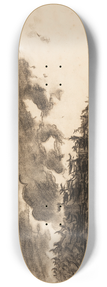 Winslow Homer - Storm Coming 8.25 inch art skate deck