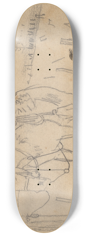 Winslow Homer - Tethered 8.25 inch art skate deck