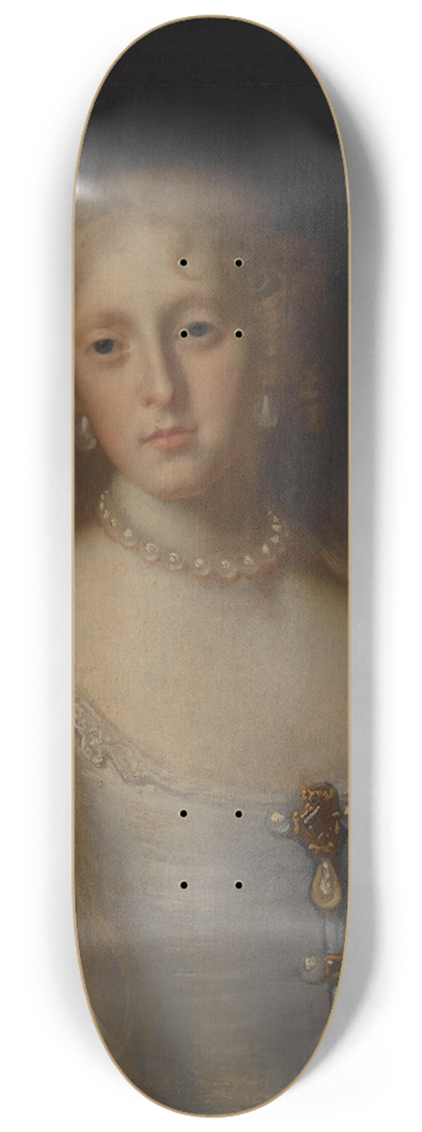 John Michael Wright - Portrait of a Lady 8.25 inch art skate deck