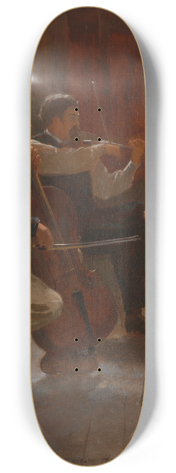 Winslow Homer - The Studio 8.25 inch art skate deck