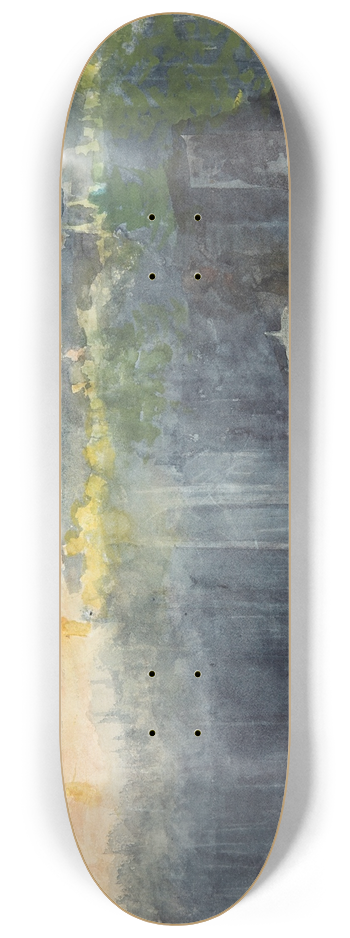 Winslow Homer - Valley and Hillside 8.25 inch art skate deck