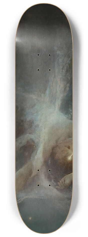Witold Pruszkowski - Falling star 8.25 inch art skate deck