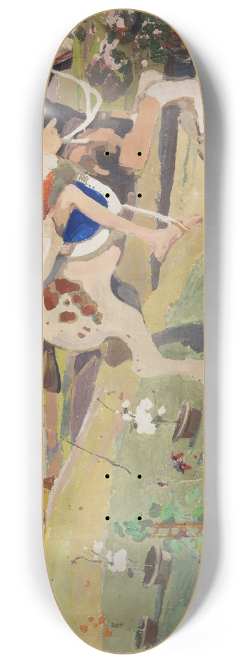 Witold Wojtkiewicz - Abduction of a princess 8.25 inch art skate deck