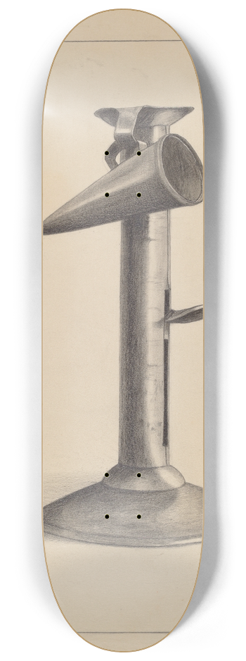 Yolande Delasser - Candlestick 8.25 inch art skate deck