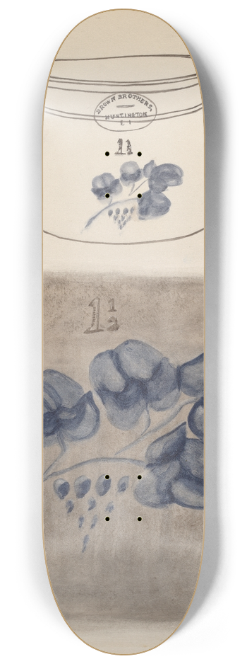 Yolande Delasser - Crock 8.25 inch art skate deck