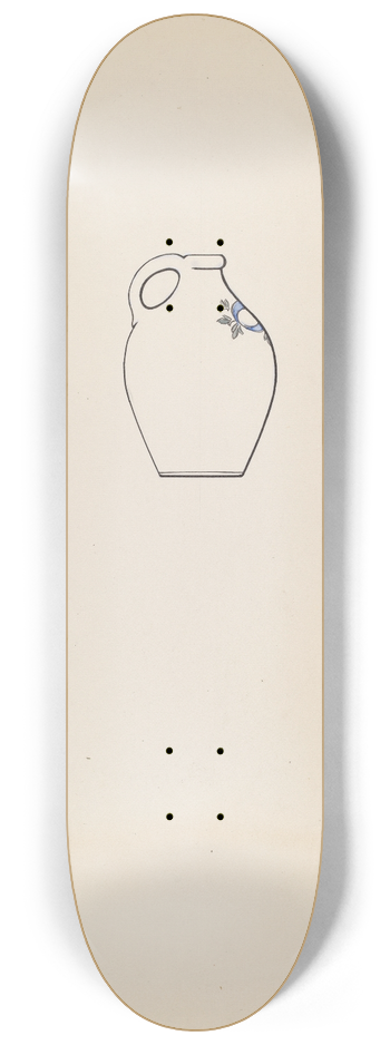 Yolande Delasser - Jug 8.25 inch art skate deck