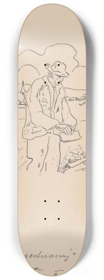 Zolo Palugyay - Unemployed 8.25 inch art skate deck