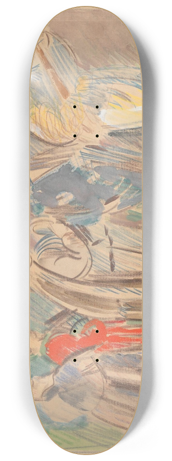 Zygmunt Waliszewski - Singing boys 8.25 inch art skate deck