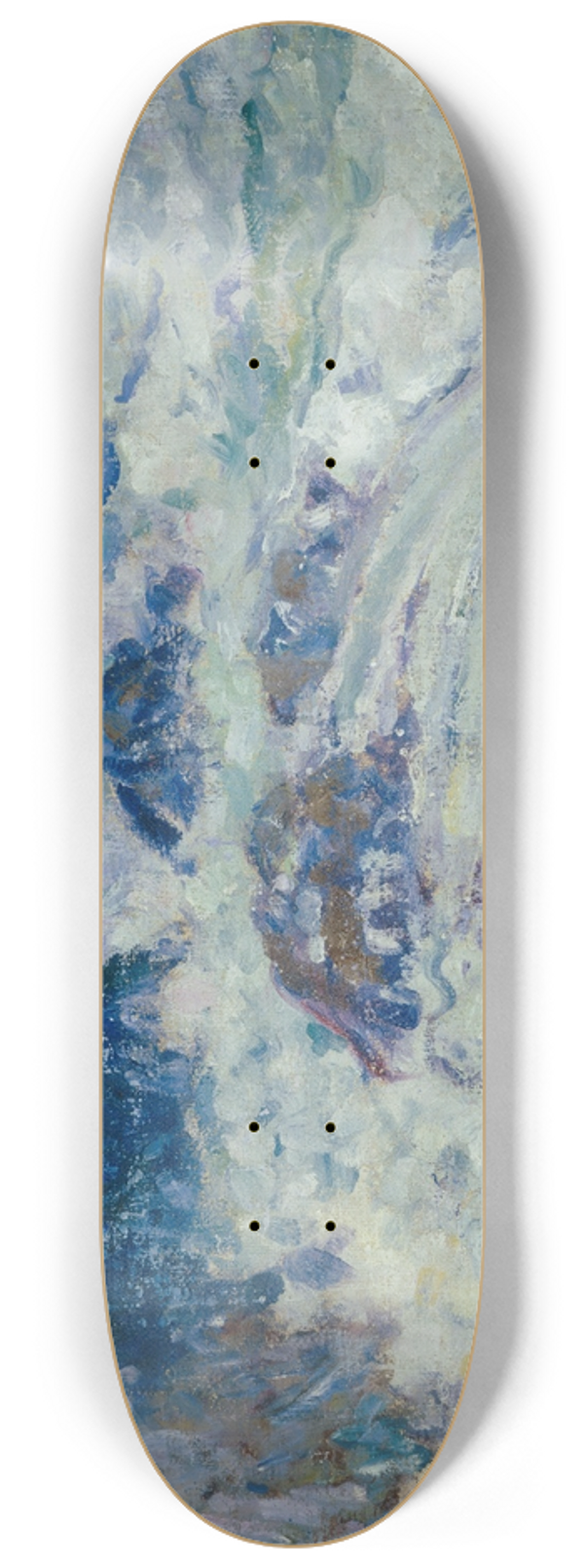 John Peter Russell - Rough sea, Morestil 8.25 inch art skate deck